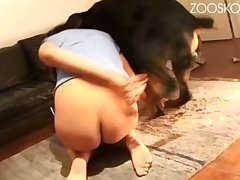 Sucking Dog Cock Porn